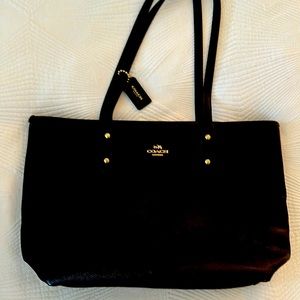 Coach leather shoulder Bag